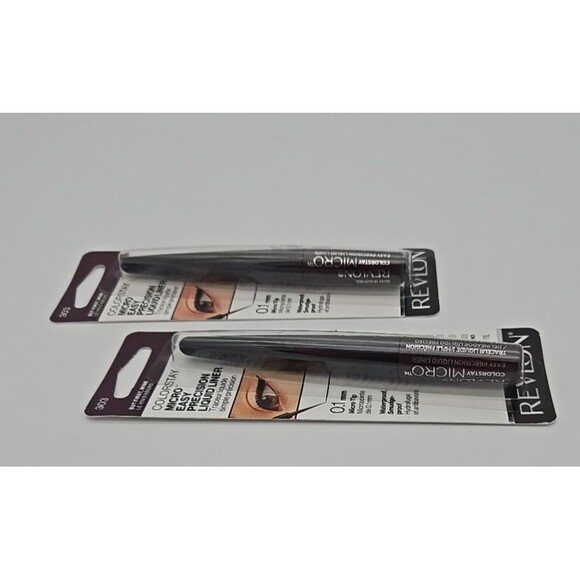 Revlon Colorstay Micro Easy Precision Liquid Eye Liner 303 But First Wine New - Picture 5 of 7